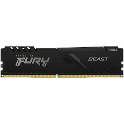 Kingston DRAM 16GB 3200MHz DDR4 CL16 DIMM 1Gx8 FURY Beast Black EAN: 740617319880