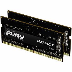 Kingston DRAM 16GB 3200MHz DDR4 CL20 SODIMM (Kit of 2) FURY Impact EAN: 740617318425