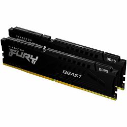 Kingston DRAM 32GB 5200MHz DDR5 CL40 DIMM (Kit of 2) FURY Beast Black EAN: 740617324358