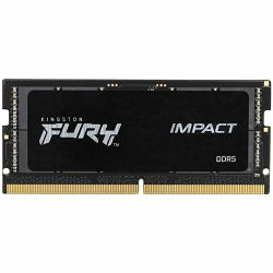 Kingston DRAM 16GB 5600MT/s DDR5 CL40 SODIMM FURY Impact PnP EAN: 740617331677