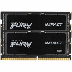 Kingston DRAM 32GB 6000MT/s DDR5 CL38 SODIMM (Kit of 2) FURY Impact XMP EAN: 740617335767