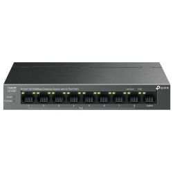 TP-Link LS109P Preklopnik, 63W PoE, 8x port PoE+, 9×10/100M RJ45 ports, do 250m PoE prijenos, Plug&play, metalno kućište