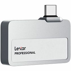 Lexar Professional Go External Portable SSD 1TB,USB3.2 Gen2 up to 1050MB/s Read and 1000MB/s White