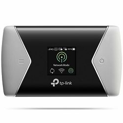 Mobile Router TP-Link 300Mbps 4G LTE-Advanced Mobile Wi-Fi, AC1200 selectable Dual Band Wi-Fi, internal 4G Modem, SIM card slot, micro SD card slot, 1.4 inch TFT color screen display, 3000mAH recharge