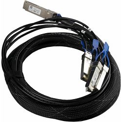 MikroTik XQ BC0003-XS - 100G DAC cable QSFP28 to 4x SFP28, 3m