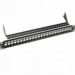 Solarix Patch Panel 19" 1U 24P for Jack Cat6