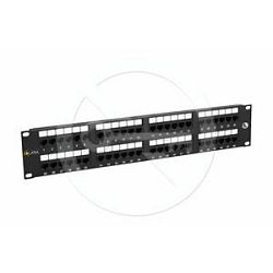 Solarix 48-Port Unshielded Patch panel RJ45 CAT5E UTP