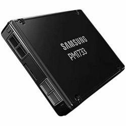 SAMSUNG PM1733, 7680GB, Enterprise SSD, U.2(2.5" 15mm), NVMe, PCIe 4.0 x4/dual port x2, V-NAND, R/W 7000/3800MB/s, IOPs 1 450 000/135 000, TBW 14016, 1DWPD/1Y