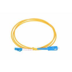 NFO Patch cord, LC UPC-SC UPC, Singlemode 9 125, G.652D, Simplex, 15m