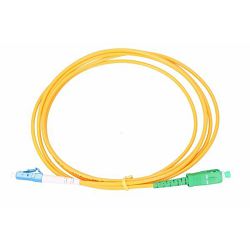 NFO Patch cord, LC UPC-SC APC, Singlemode 9 125, G.652D, Simplex, 0,5m