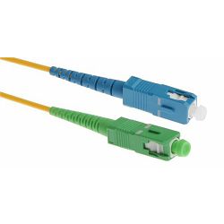 NFO Patch cord, SC UPC-SC APC, Singlemode 9 125, G.657A2, Simplex, 1m