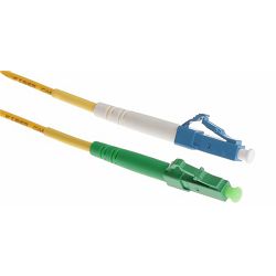 NFO Patch cord, LC UPC-LC APC, Singlemode 9 125, G.657A2, Simplex, 1m