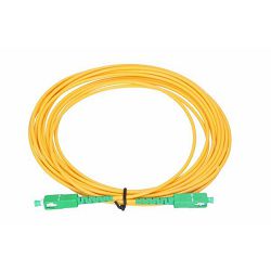 NFO Patch cord, SC APC-SC APC, Singlemode 9 125, G.657A2, Simplex, 2mm, LSZH, 10m