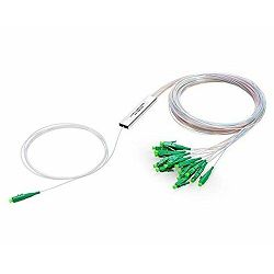 NFO Fiber Optic PLC Splitter, 1:16, Steel Box, SM, G657A, 1m, LC APC