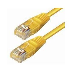 NaviaTec Cat5e UTP Patch Cable 0,5m yellow