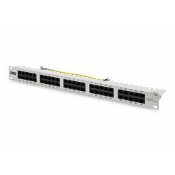 Digitus CAT 3 ISDN patch panel, unshielded 50 port, grey