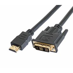 NaviaTec Monitor Cable DVI HDMI 3m