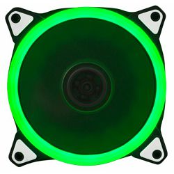 NaviaTec PC Case Fan 120mm, Green LED