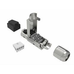 NaviaTec CAT6A STP Toolless Modular Plug