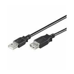 NaviaTec USB 3.0 A plug to A jack 3m Black