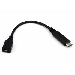 NaviaTec USB type C to USB 2.0 micro B female jack 2,0m cable