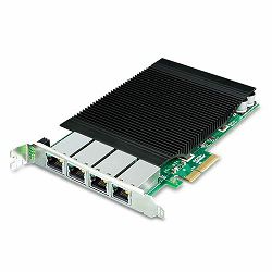 Planet 4-Port RJ45 GbE 802.3at PoE PCIe (120W PoE budget)