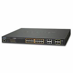 Planet16-Port 10 100 1000T Ultra PoE 4-Port Gigabit TP SFP Combo Managed Switch