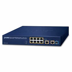 Planet 8-Port 10 100 1000T 802.3at PoE 2-Port 2.5G 802.3at PoE 1-Port 10G SFP Ethernet Switch