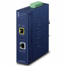 Planet Industrial 1-Port 10 100 1000T 1-Port 100 1000 2500X SFP Managed Media Converter