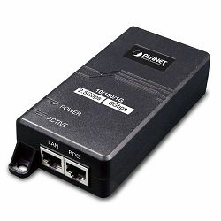 Planet Single-Port Multigigabit 802.3at PoE Injector (30 Watts)