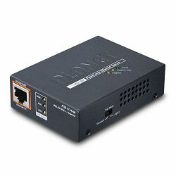 Planet Single-Port 10 100 1000Mbps 802.3bt PoE Injector (60 Watts)