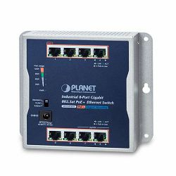 Planet Industrial 8-Port 10 100 1000T Wall-mounted Gigabit PoE Switch