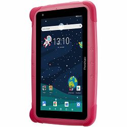 Prestigio Smartkids, PMT3197_W_D_PK, wifi, 7" 1024*600 IPS display, up to 1.3GHz quad core processor, android 8.1(go edition), 1GB RAM+16GB ROM, 0.3MP front+2MP rear camera,2500mAh battery