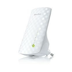 TP-Link AC750 bežični pojačivač dometa (Range Extender), Dual Band 433Mbps(5GHz)/300Mbps(2.4GHz), 802.11ac/a/b/g/n, 1×LAN, Range extender mod, 3× interna antena