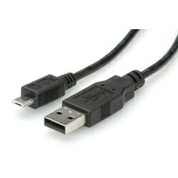 STANDARD USB2.0 kabel TIP A(M) na Micro B(M), 3.0m, bež
