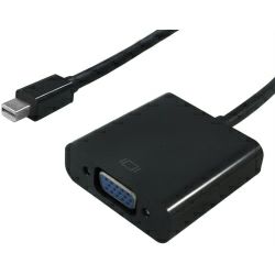 STANDARD adapter/kabel Mini DisplayPort - VGA, M/F, 0.15m