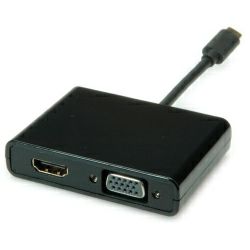 STANDARD adapter USB TIP C - VGA/HDMI (M/F)