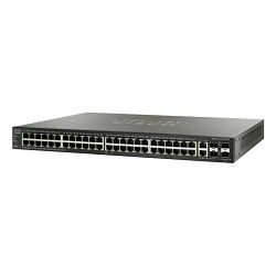 SF300-48PP 48-port 10/100 PoE+ Managed Switch w/Gig Uplinks