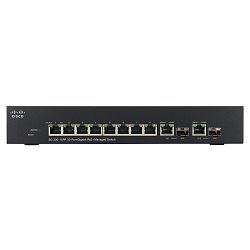 SG300-10PP 10-port Gigabit PoE+ Managed Switch