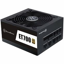 SilverStone Strider Essential Series, 700W 80 Plus Gold ATX PC Power Supply, Low Noise 135mm, 100% modular