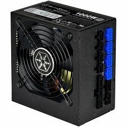 SilverStone Strider Platinum Series, 1000W 80 Plus Platinum ATX PC Power Supply, Low Noise 120mm, 100% modular, FF122 magnetized fan filter