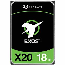 SEAGATE HDD Server Exos X20 HDD 512E/4KN ( 3.5/ 18TB/ SATA 6Gb/s / 7200rpm)