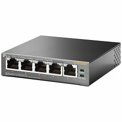 TP-LINK TL-SF1005P 5-Port 10/100Mbps Desktop Switch with 4-Port PoE