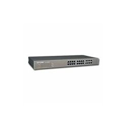 Switch TP-Link TL-SF1024, 24-Port RJ45 10/100Mbps Standard 19-inch rack-mountable steel case switch, 4.8Gbps Switching Capacity, Fanless, Auto Negotiation/Auto MDI/MDIX