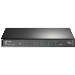 TP-Link SG1210P 10-Port Gigabit PoE+ Switch, 8 Gigabit PoE+ Ports, 1 Gigabit RJ45 Ports and 1 Gigabit SFP Slots, 802.3at/af, 63W PoE Power, Desktop Steel Case