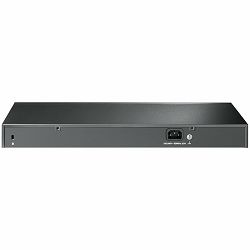 TP-Link 16-Port Gigabit PoE+ Easy Smart Switch, 16 Gigabit RJ45 Ports, 2 SFP Slots, 802.3at/af, 192W PoE Power, 1U 19-inch Rack-mountable Steel Case, MTU/Port/Tag-based VLAN, QoS, IGMP Snooping, Web/U