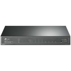 TP-Link JetStream 8-port Gigabit Smart PoE+ preklopnik (Switch), 8×10/100/1000M RJ45 ports, 4×PoE+ ports (64W)
