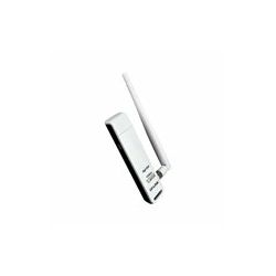 NIC TP-Link TL-WN722N, USB 2.0 Adapter, 2,4GHz High Gain Wireless N 150Mbps, Detachable Omni Directional Antenna 1 x 4dBi (RP-SMA)