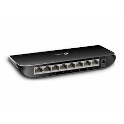 TP-Link TL-SG1008D, 8-port GbE switch, plastično