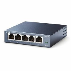 TP-Link TL-SG105, 5-port GbE switch, metalno